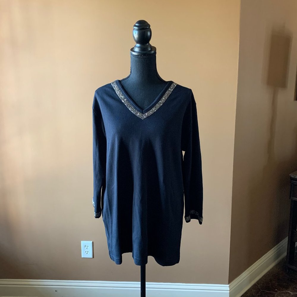 Beaded Jacket and Sweater